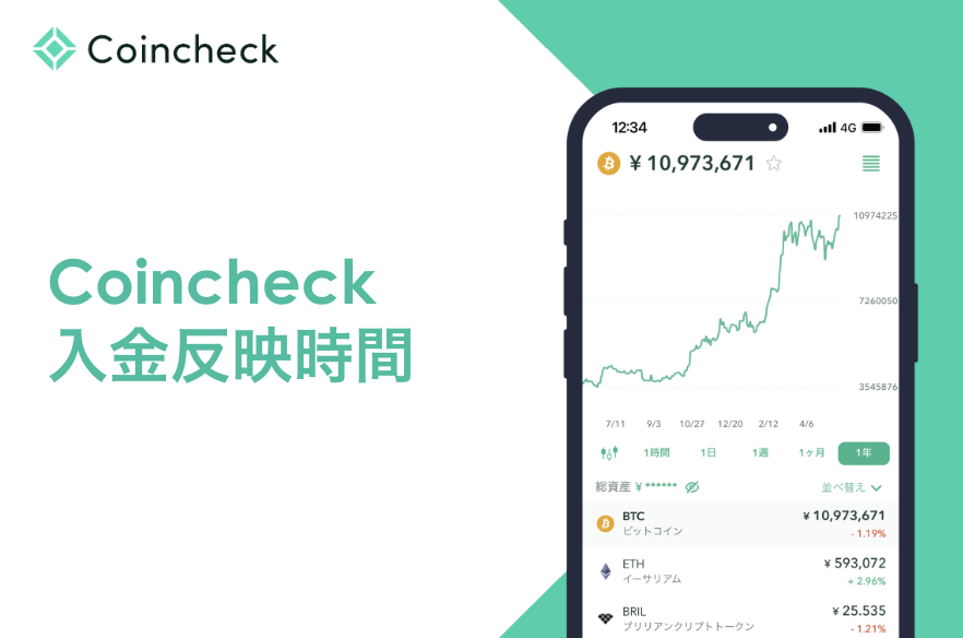 Coincheck(コインチェック)の入金反映時間は?銀行入金・コンビニ入金・クイック入金について解説!