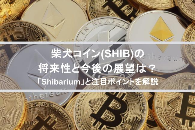 柴犬コイン（SHIB）の将来性と今後の展望は？「Shibarium」と注目ポイントを解説